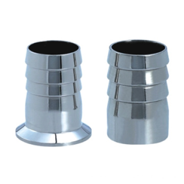 Polished Sanitary Stainless Steel Welded Hose Connector